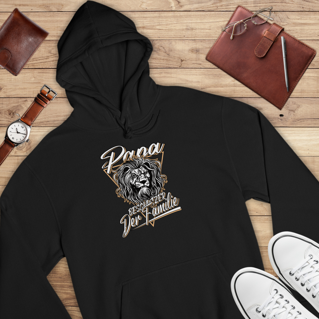 Papa Beschützer der Familie - Bio Hoodie