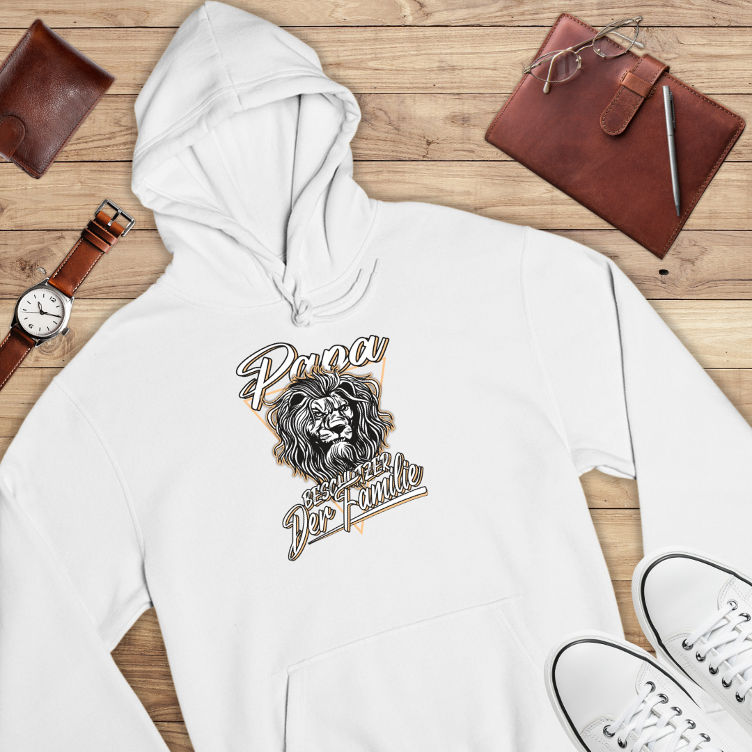 Papa Beschützer der Familie - Bio Hoodie