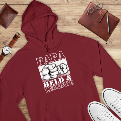 Papa Held & Legende - Bio Hoodie