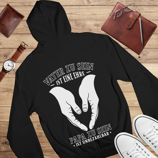 Vater zu sein ist eine Ehre III - Bio Hoodie