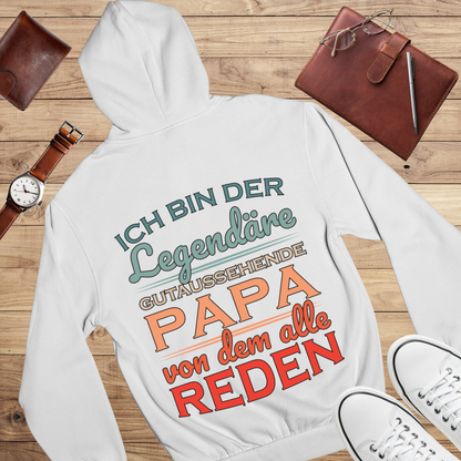 Ich bin der legendäre gutaussehende Papa - Bio Hoodie
