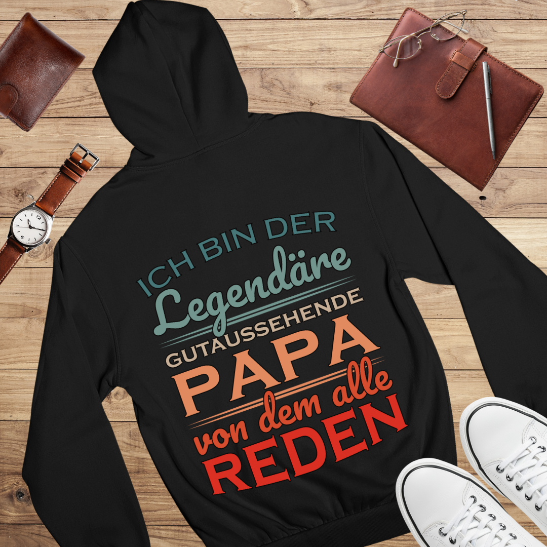 Ich bin der legendäre gutaussehende Papa - Bio Hoodie