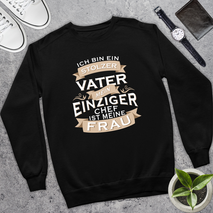 Ich bin ein stolzer Vater - Bio Pullover