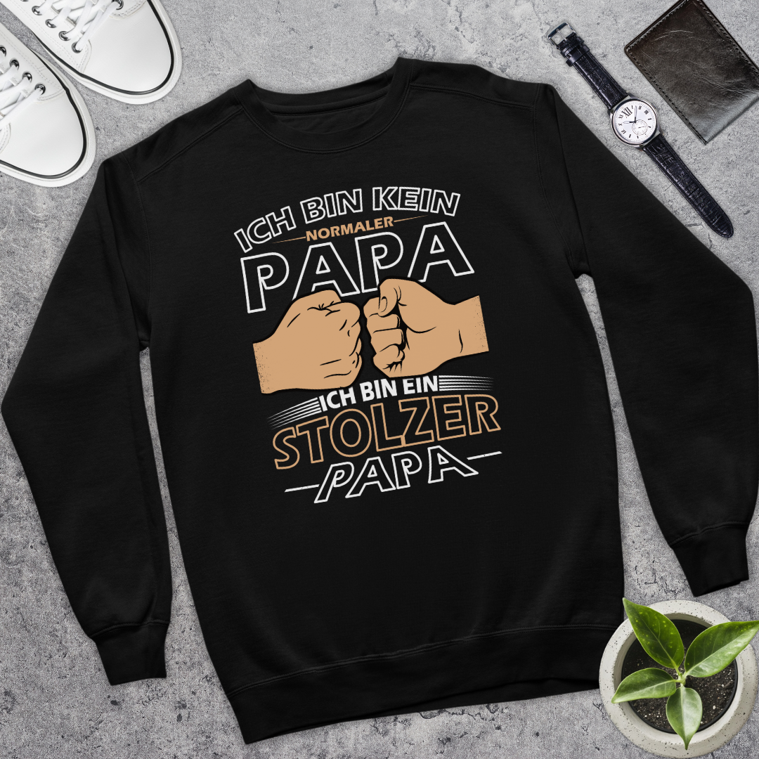 Ich bin kein normaler Papa - Bio Pullover