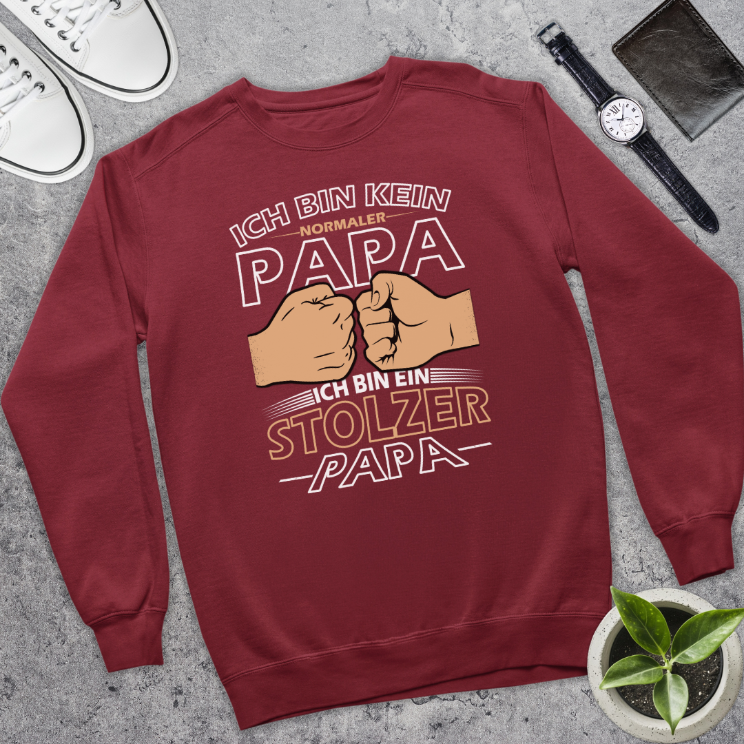 Ich bin kein normaler Papa - Bio Pullover