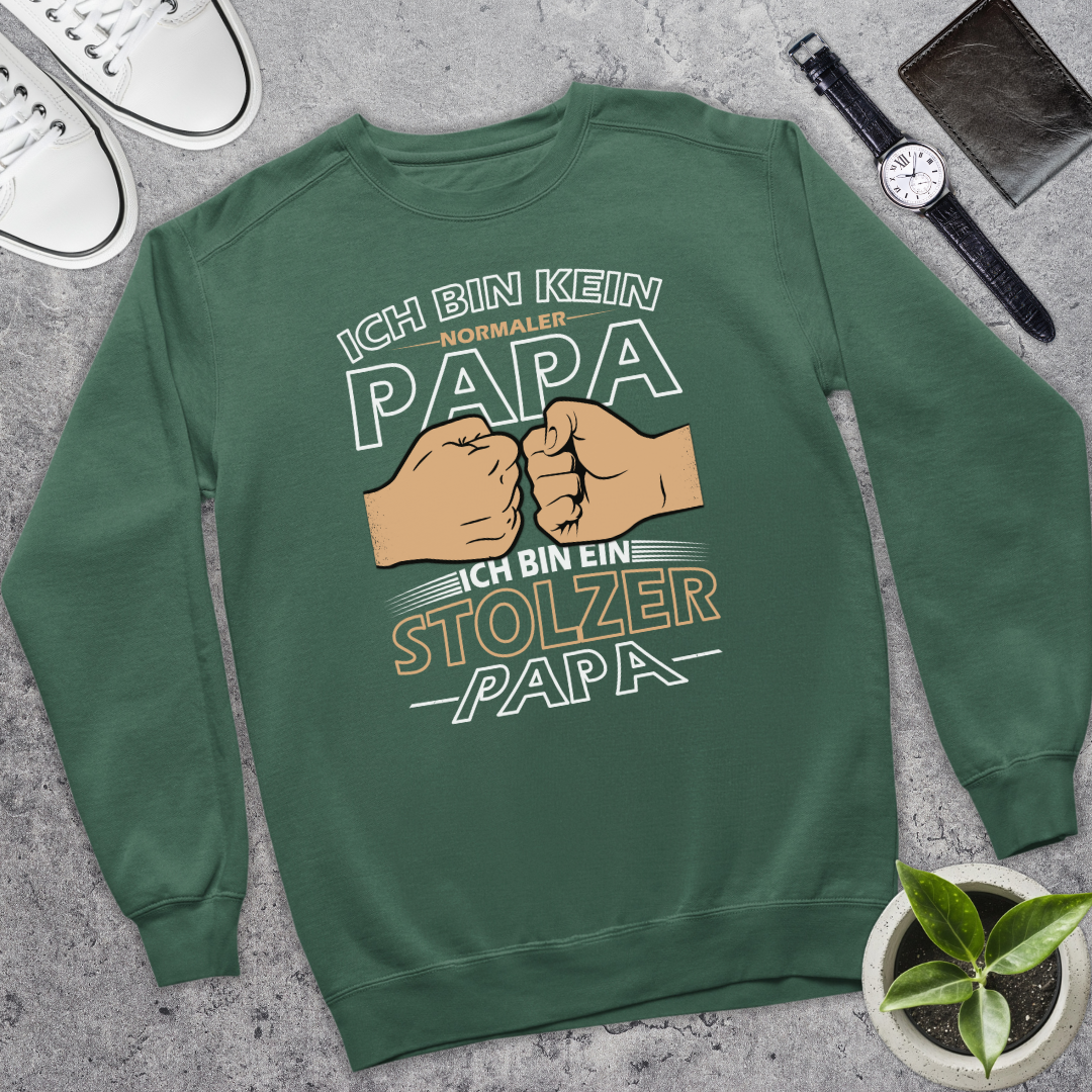 Ich bin kein normaler Papa - Bio Pullover