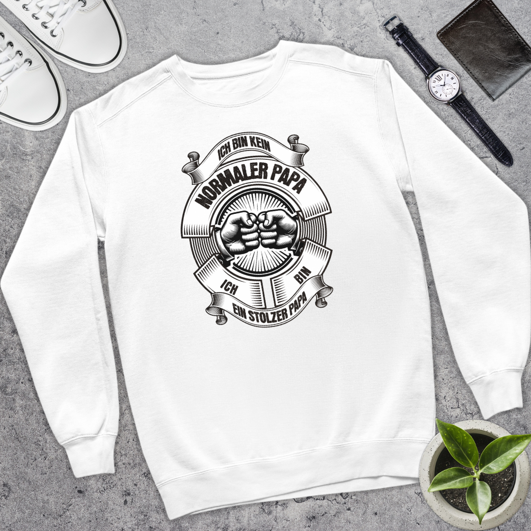 Ich bin kein normaler Papa III - Bio Pullover