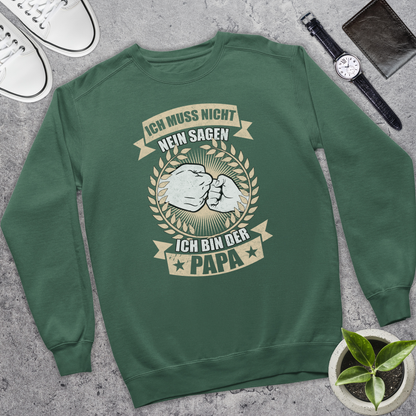 Ich muss nicht nein sagen - Bio Pullover