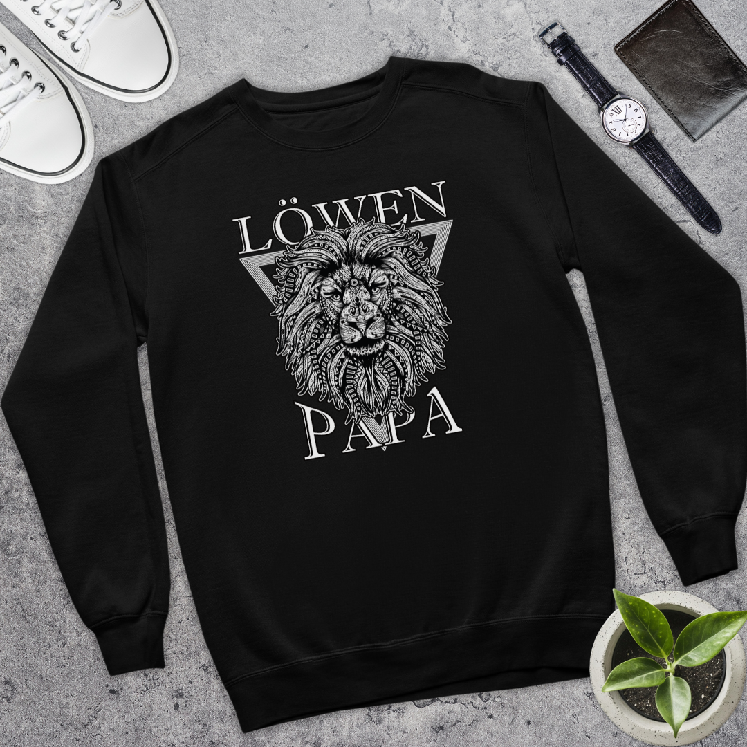 Löwenpapa - Bio Pullover