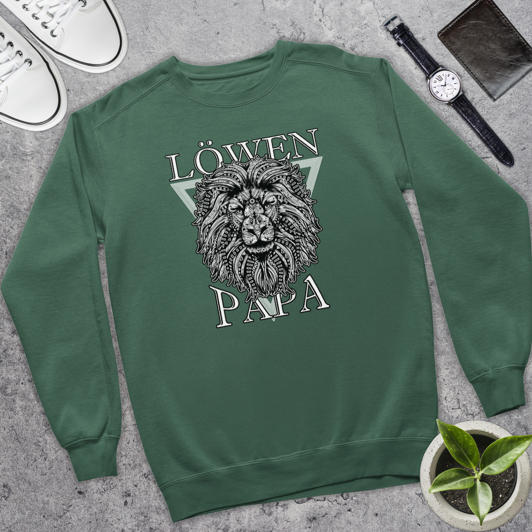 Löwenpapa - Bio Pullover