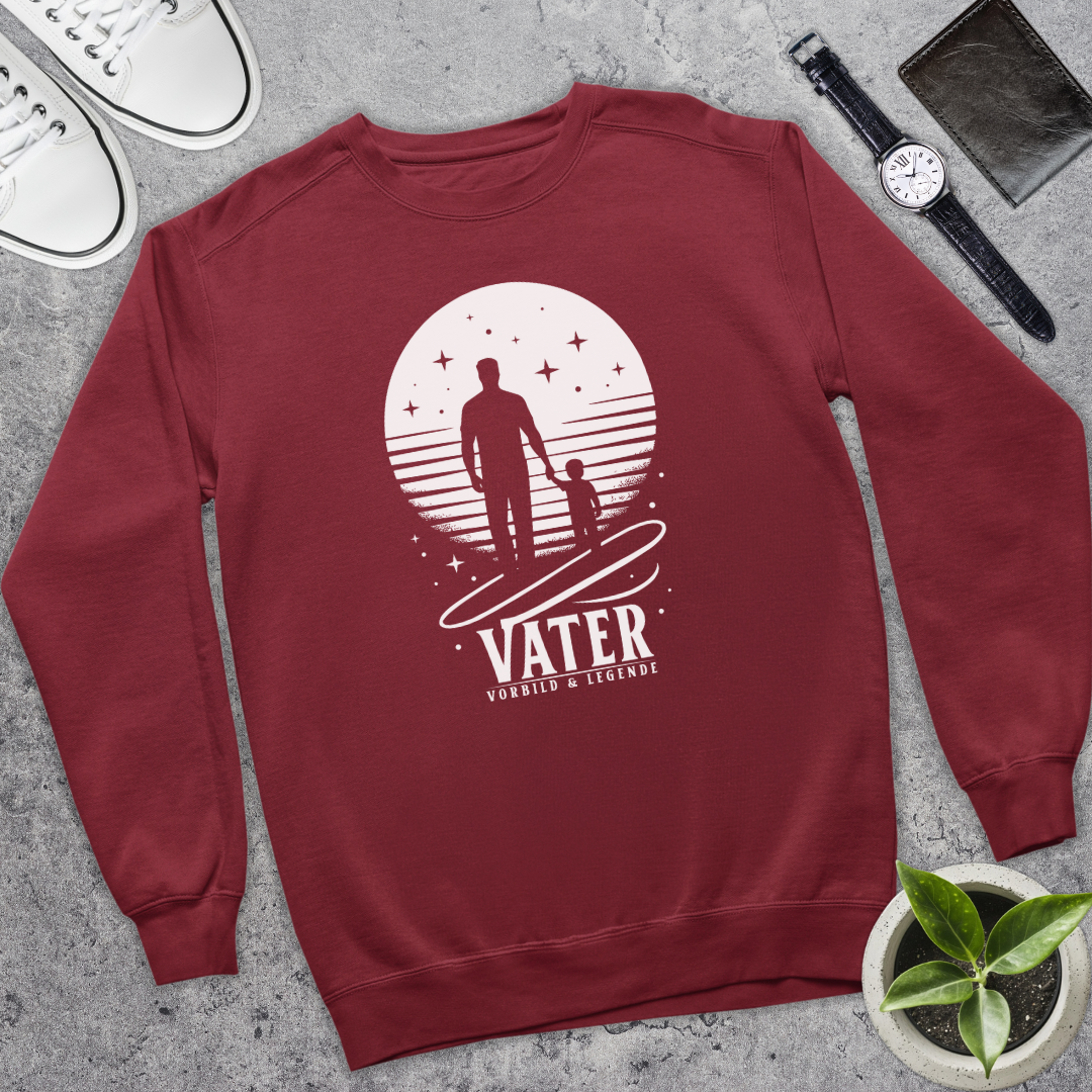 Vater Vorbild & Legende - Bio Pullover