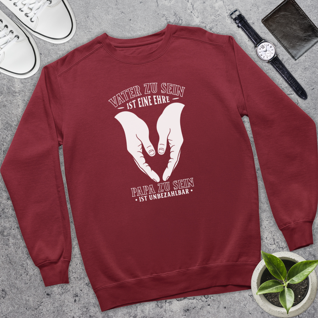 Vater zu sein - Bio Pullover