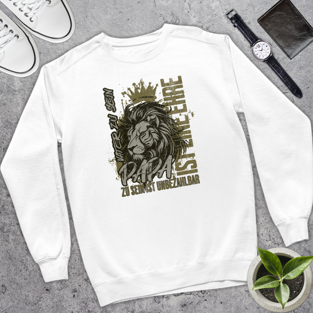 Vater zu sein ist eine Ehre II - Bio Pullover