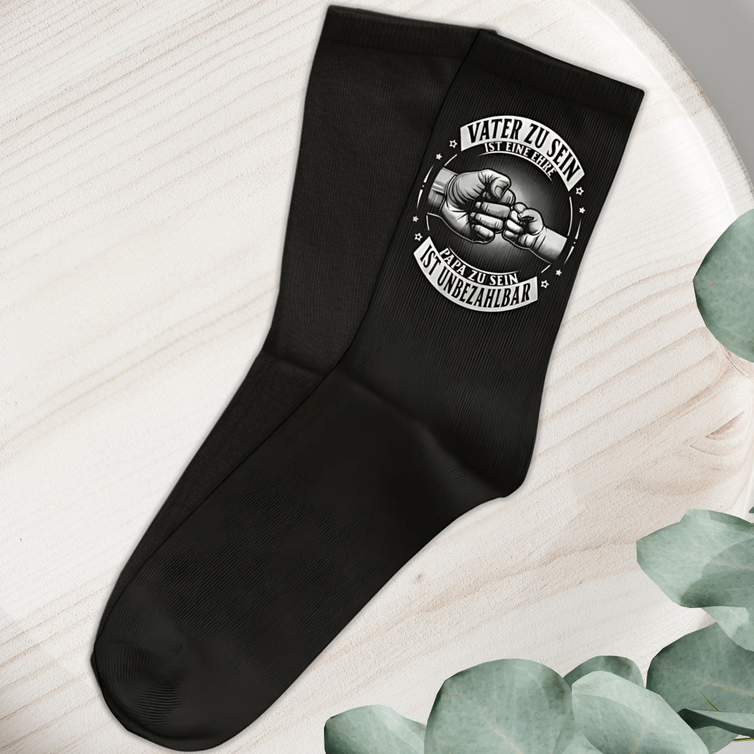 Vater zu sein ist eine Ehre - Socken