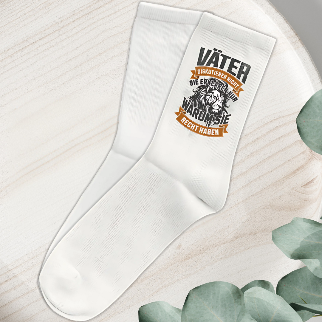 Väter diskutieren nicht - Socken