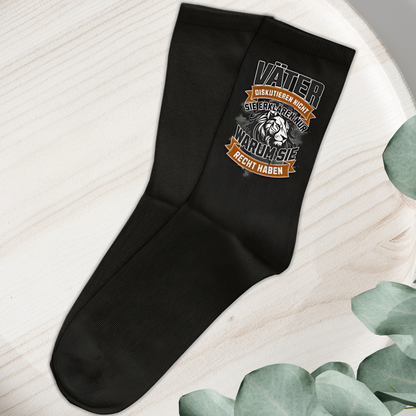 Väter diskutieren nicht - Socken