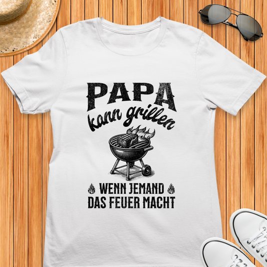 Papa kann grillen - Bio T-Shirt
