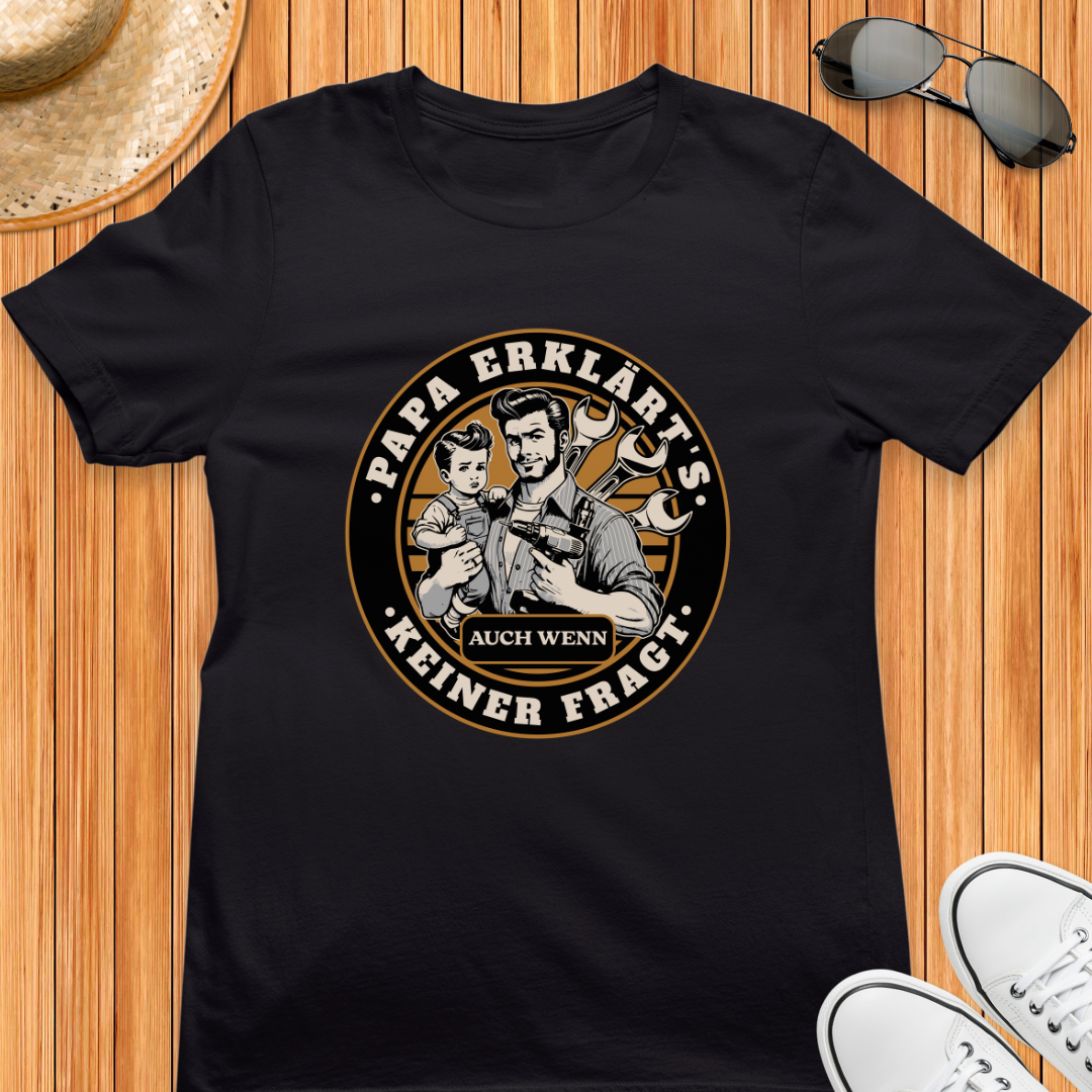 Papa erklärt's - Bio T-Shirt