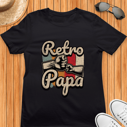 Retro Papa - Bio T-shirt