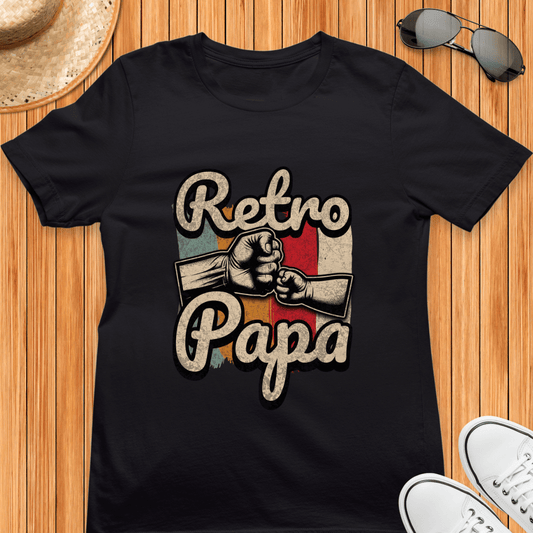 Retro Papa - Bio T-shirt