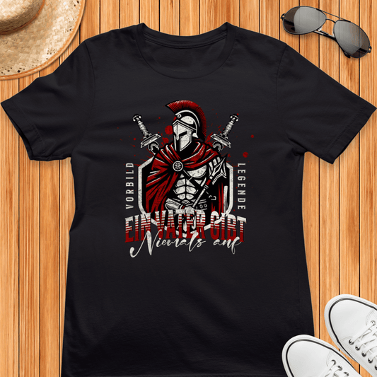 Ein Vater gibt niemals auf II - Bio T-Shirt
