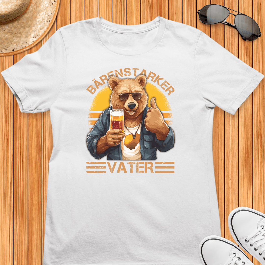 Bärenstarker Vater II - Bio T-Shirt