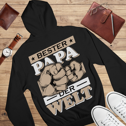 Bester Papa der Welt - Bio Hoodie