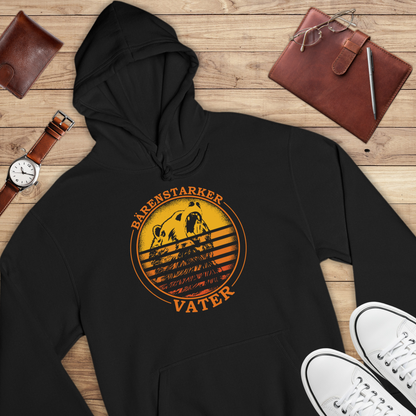 Bärenstarker Vater - Bio Hoodie