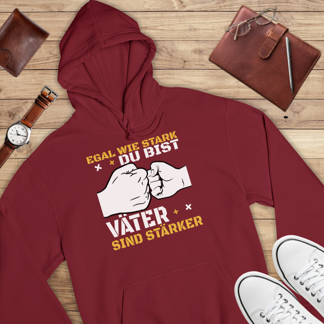 Egal wie stark du bist - Bio Hoodie