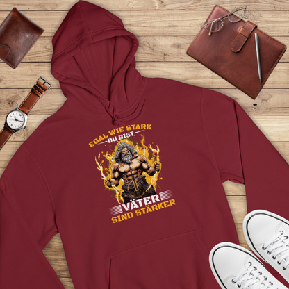 Egal wie stark du bist Väter sind stärker II - Bio Hoodie