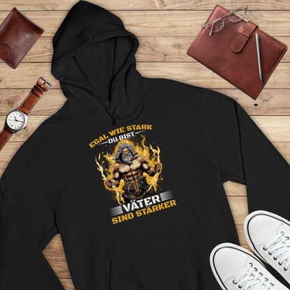 Egal wie stark du bist Väter sind stärker II - Bio Hoodie
