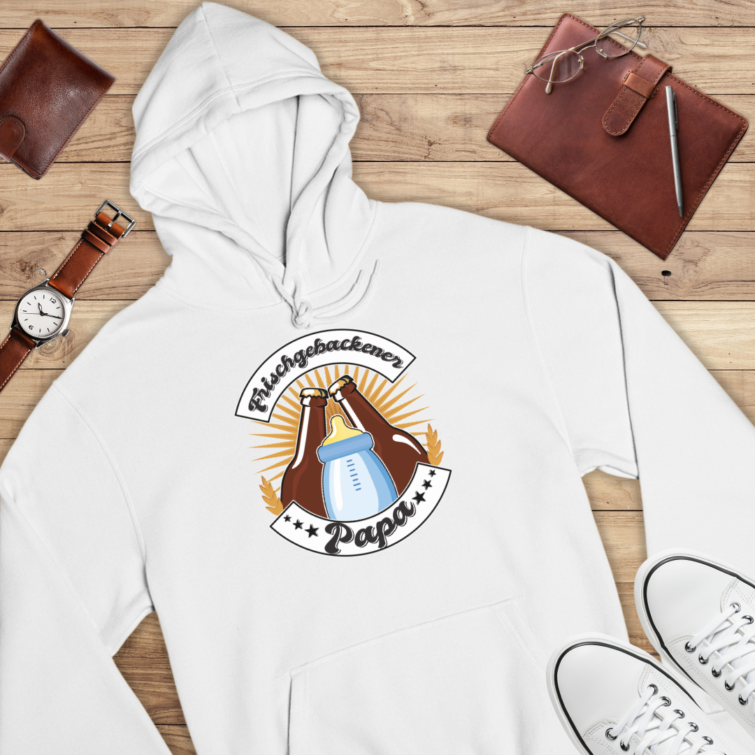 Frischgebackener Papa - Bio Hoodie