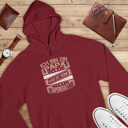 Ich bin ein Papa - Bio Hoodie