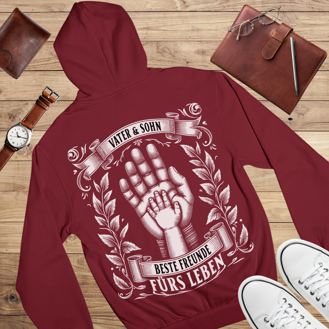 Beste Freunde fürs Leben - Bio Hoodie