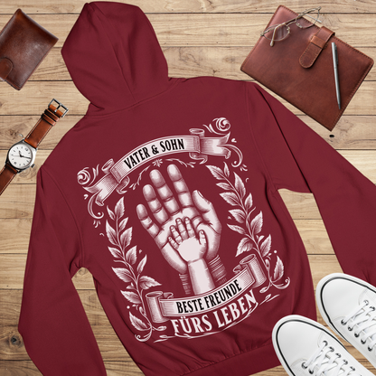 Beste Freunde fürs Leben - Bio Hoodie