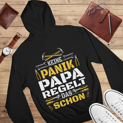 Keine Panik Papa regelt das schon - Bio Hoodie