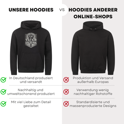 Nicht nur ein Vater - Bio Hoodie