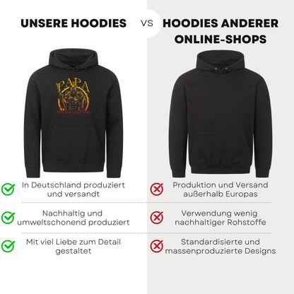 Papa Held & Legende II - Bio Hoodie
