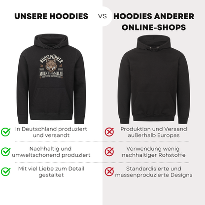 Rudelführer - Bio Hoodie
