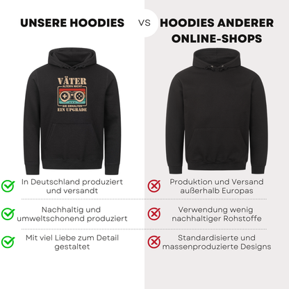 Väter altern nicht - Bio Hoodie
