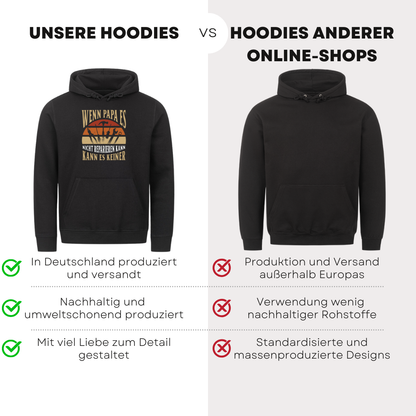 Wenn Papa es nicht reparieren kann - Bio Hoodie