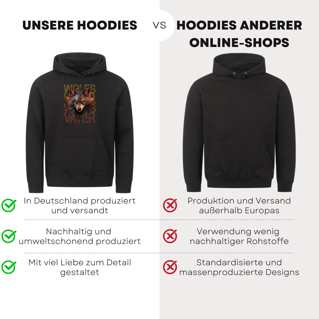 Wolfsvater II - Bio Hoodie