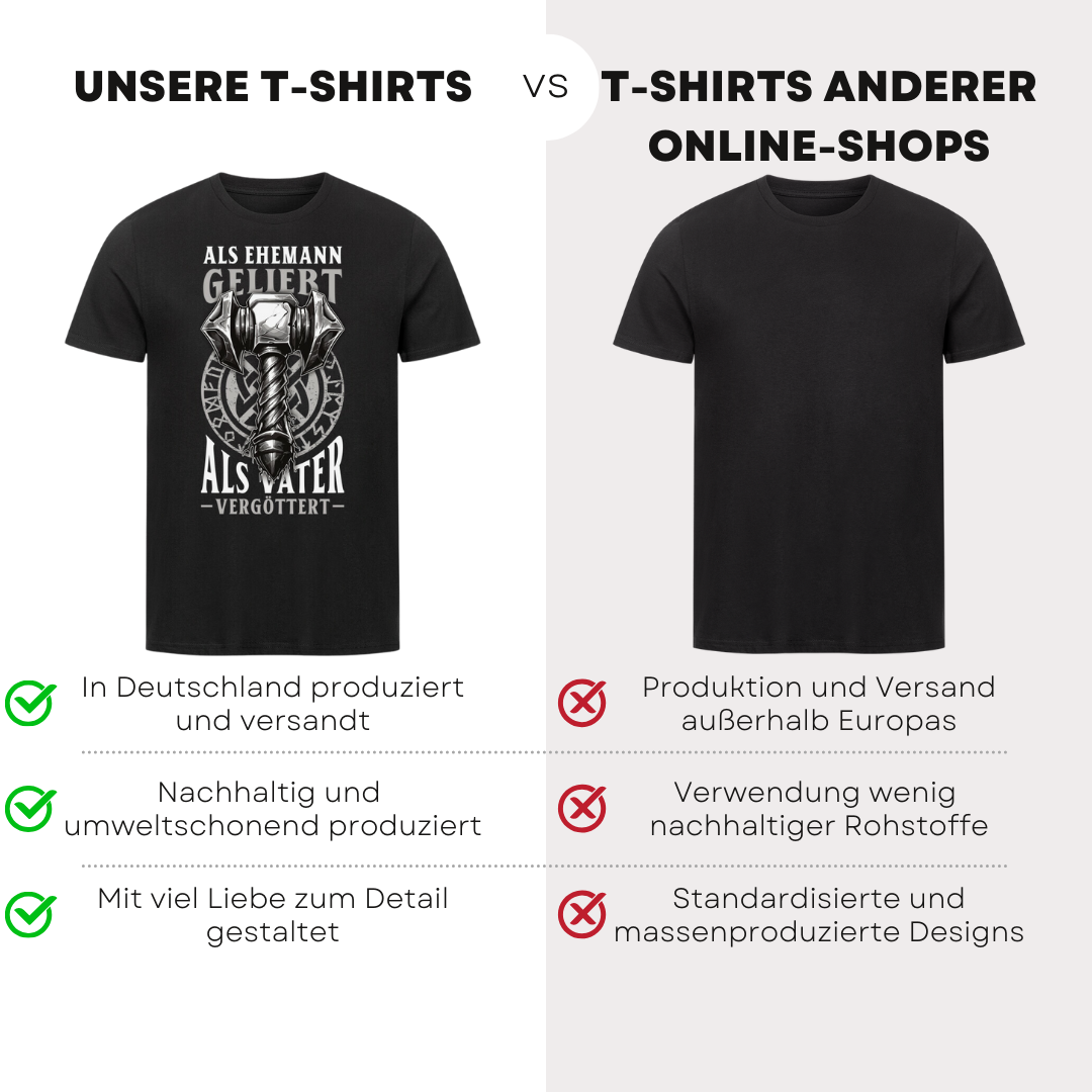 Als Ehemann geliebt II - Bio T-Shirt