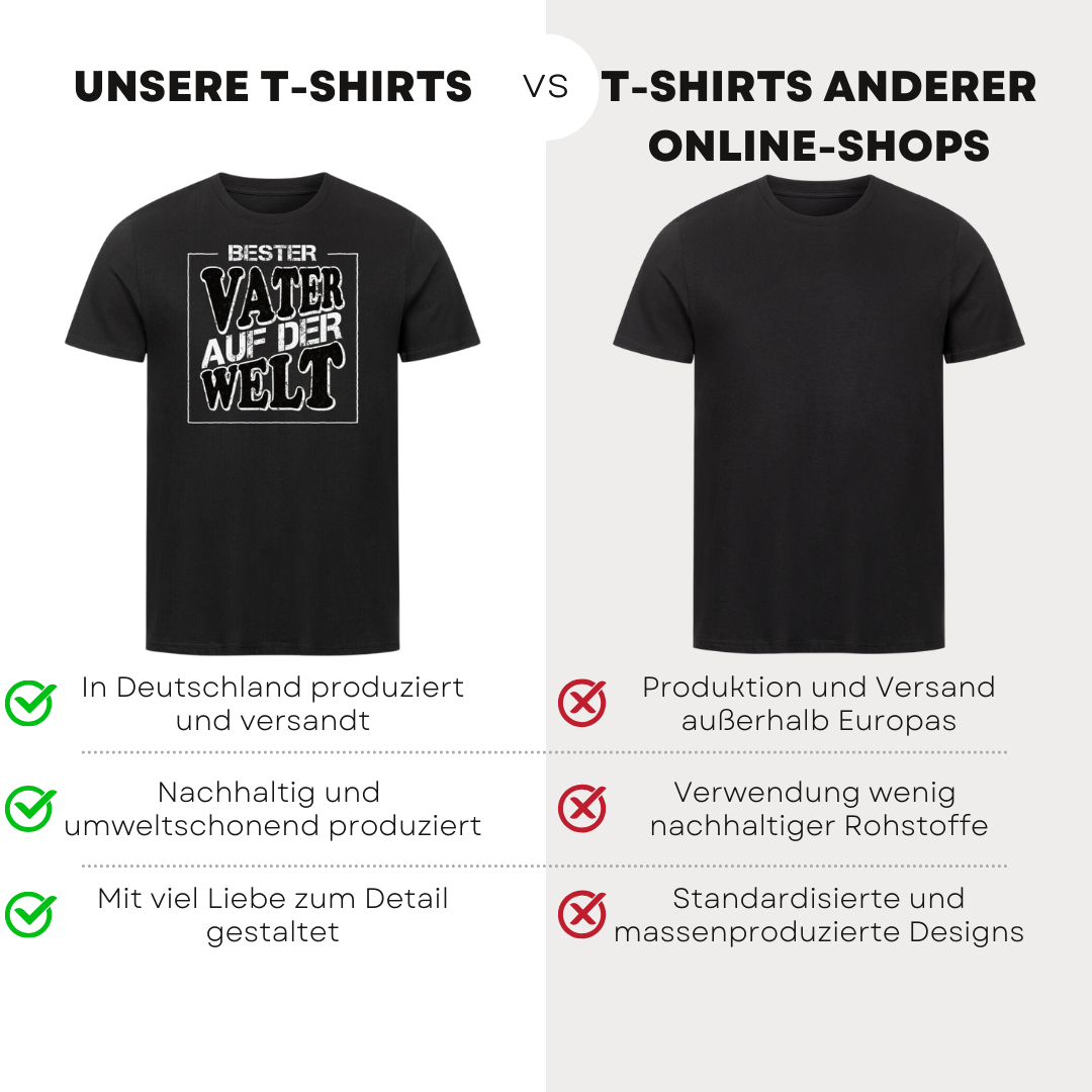 Bester Vater - Bio T-Shirt