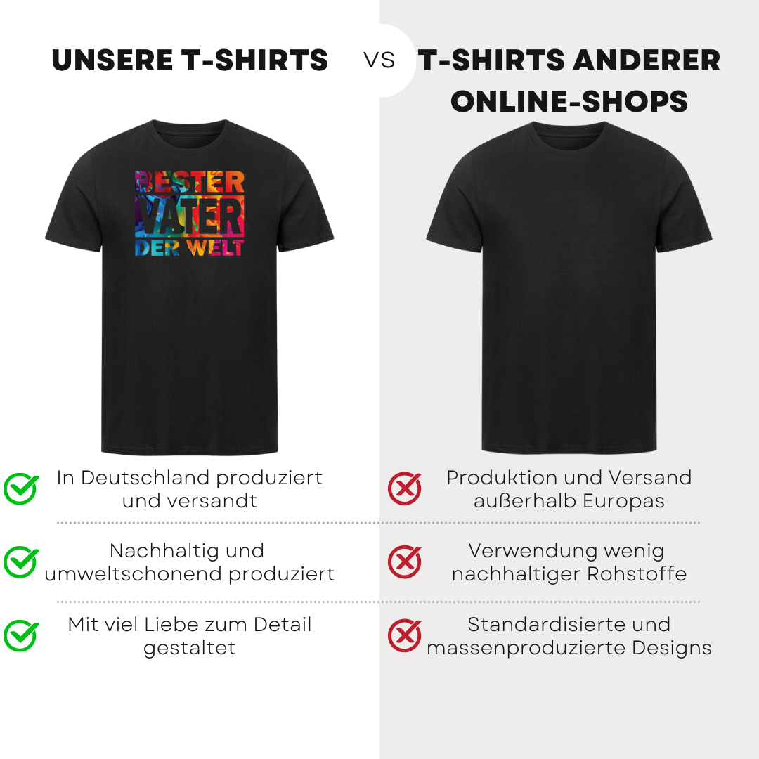 Bester Vater III - Bio T-Shirt