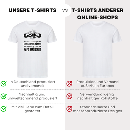 Großartige Männer - Bio T-Shirt