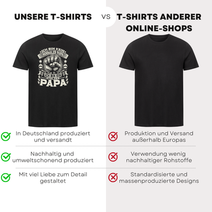 Ich bin kein normaler Papa III - Bio T-Shirt