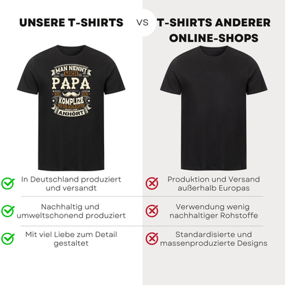 Man nennt mich Papa - Bio T-Shirt