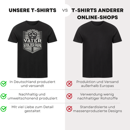 Nicht nur ein Vater - Bio T-Shirt