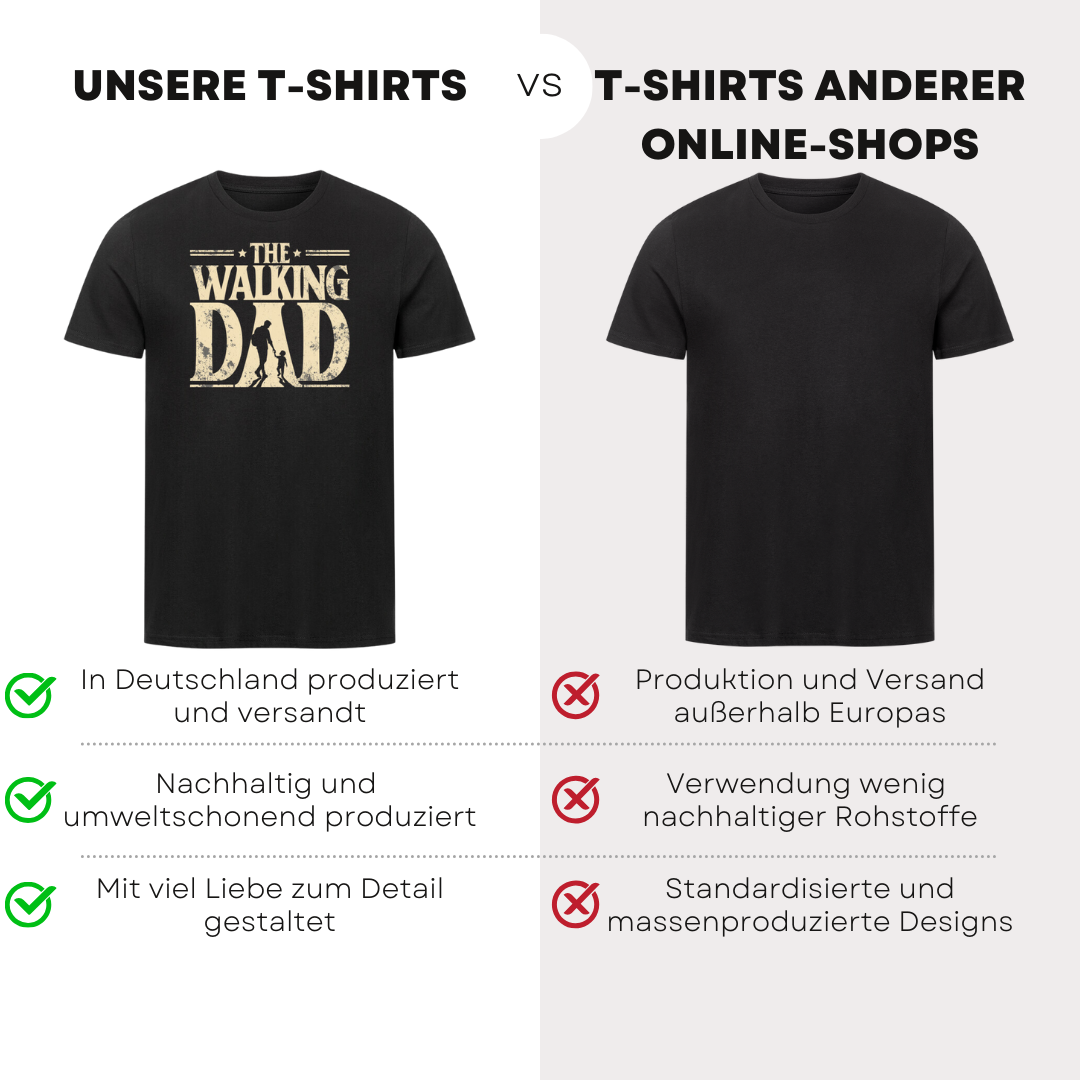 The Walking Dad - Bio T-Shirt